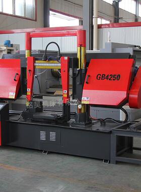 双CUN立柱切床GH42锯50金属带锯床锯直径50mm龙门锯床卧式带锯0床