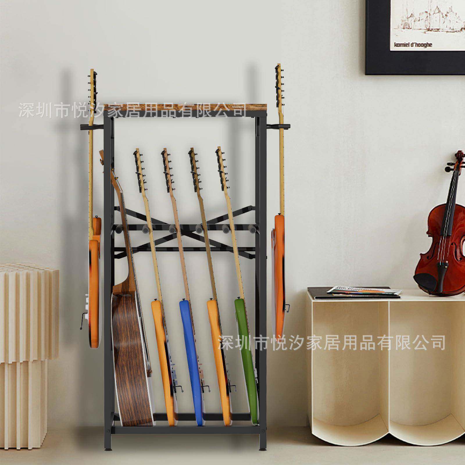 新贝款乐器收纳金属吉他架斯架他琴架吉展示NZZ架架排架源头厂家