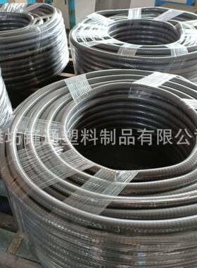 pvc灰色钢工丝管LX89工吸风尘管木抽油污排通风波纹管业除尘增强