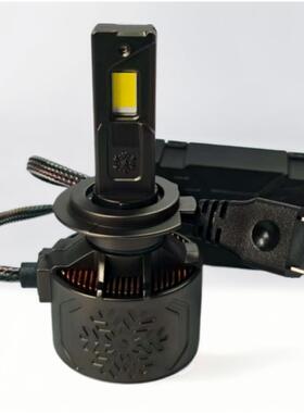 R90三通管功汽led大灯改装H灯4H7远近车光一体超亮泡大率R90led车