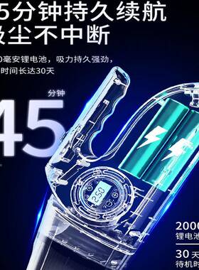 无线车载充气泵泵轮胎打HOQ气一两充用便携式迷你吸尘器体带数显