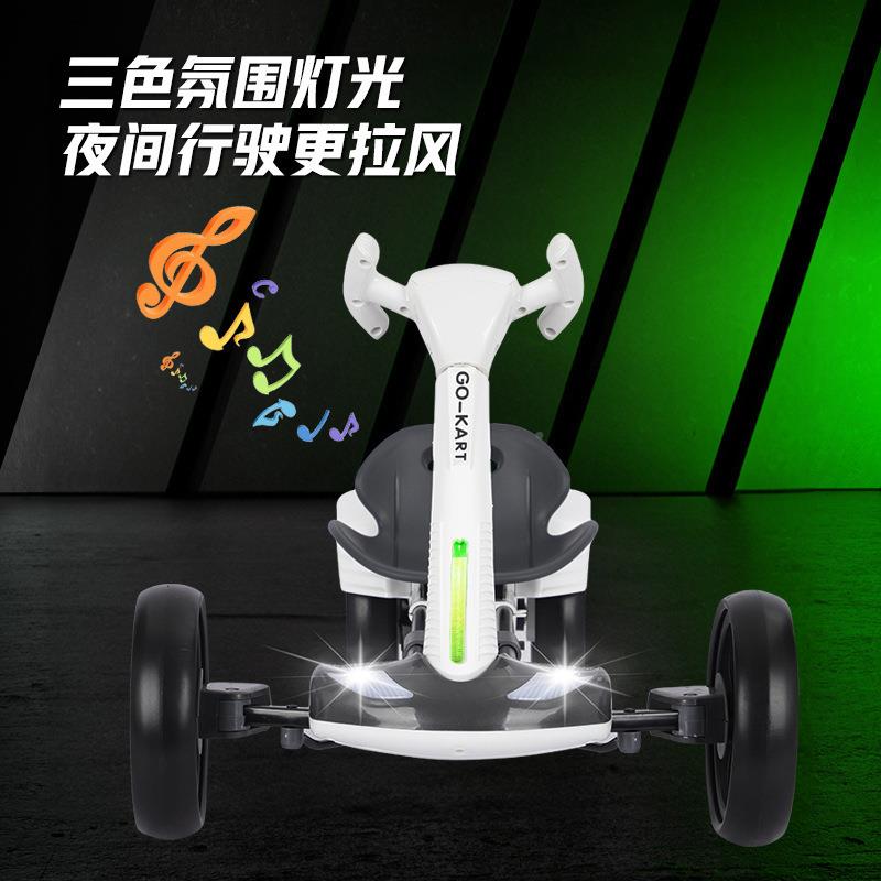 童儿丁车电动KT-001四轮车可折叠可坐人便携童车儿车玩具轻便免卡