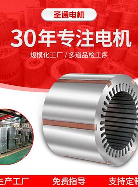 Y电2系.列三相异步电机冲片/定转子90S-2PW-15K铁芯210818二级动