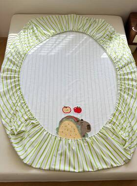 卡老皮巴拉纯棉粗布床单件2笠025新四季通款用NGG全棉麻床罩全包