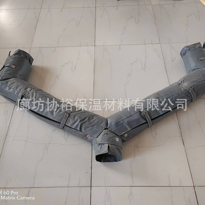 可拆卸式排气管管道隔热保温套隔热罩 耐高温管道隔热保温套