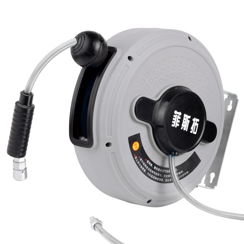 菲斯拓自动伸缩气管气鼓卷管器汽修风炮12*8MM洗车气动工具