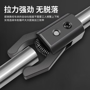 数控车床拉料器二爪拨料刀柄车床取料工具20柄25柄上料拉料夹具