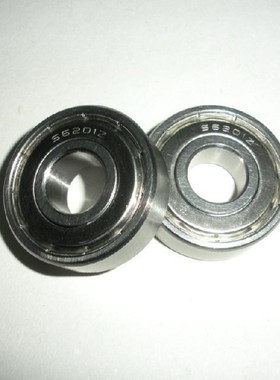 不锈钢轴承S6201ZZ,不锈钢材质,尺寸:12&times;32&times;10MM。