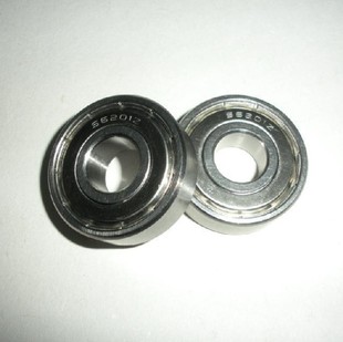 不锈钢轴承S6201ZZ,不锈钢材质,尺寸:12×32×10MM。