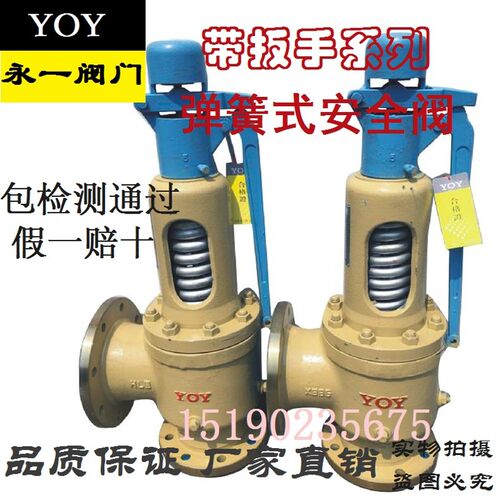 中国永一集团 A48Y-16C/25C 铸钢法兰弹簧全启式安全阀