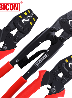 罗宾汉棘轮压线钳铜耳接线端子铜鼻电工接线端子钳RLY-1008 2008