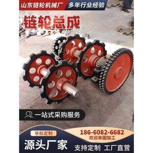 链条链轮4链5铸造981组轮提升钢机/刮板机配件链轮大节距传动链轮