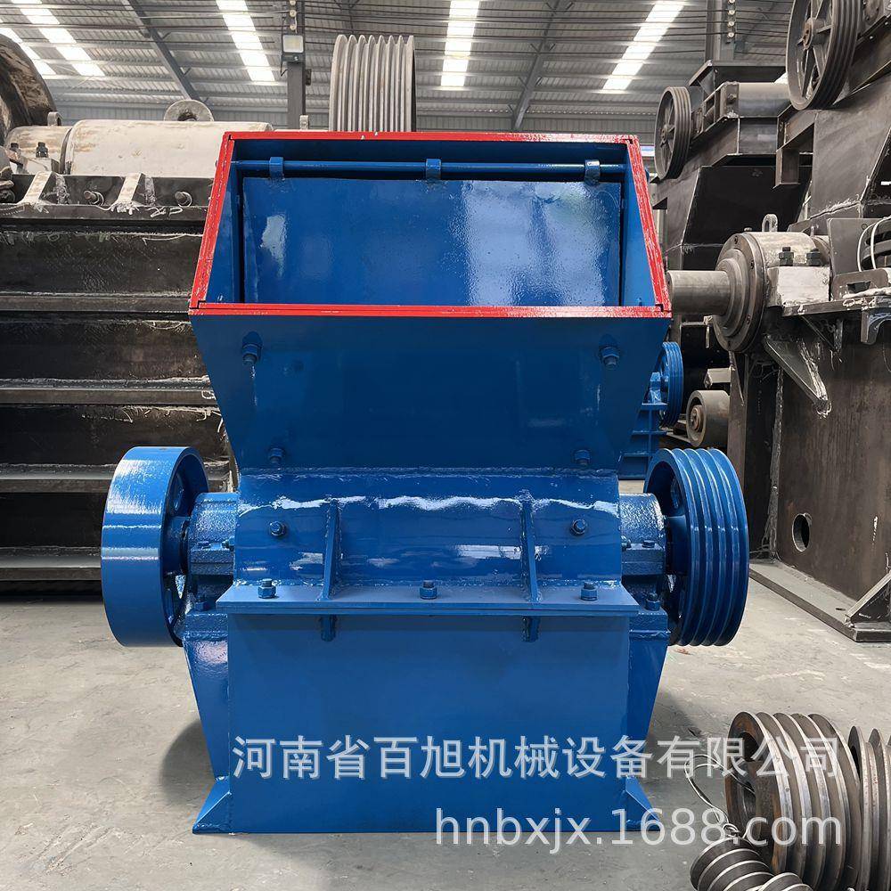 现货甩锤式砂300*400机骨碎料制混凝土打沙机油柴小型PC600*400锤