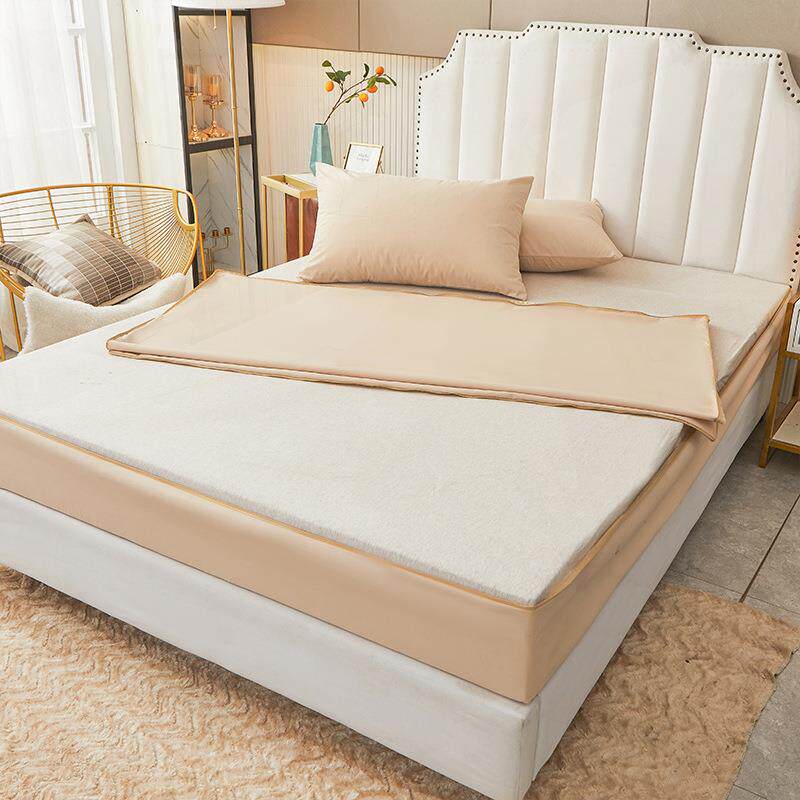 水隔尿全包笠单防ZHANG件防滑乳胶套床垫床罩透气席梦思六面保护