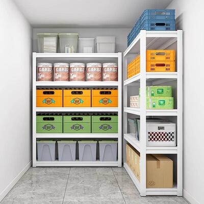 HJ-20240家用货架物架储物间收纳架多地阳台超市仓库商置用角层钢