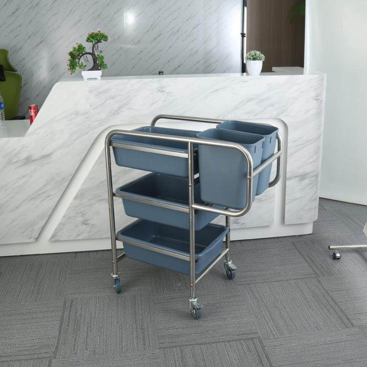 餐厅饭店三堂层食酒店不锈手推餐盘收集010小推车钢餐车餐具车收,基础建材,脚轮/万向轮,淘宝优惠券,粉丝福利购,淘宝优惠卷