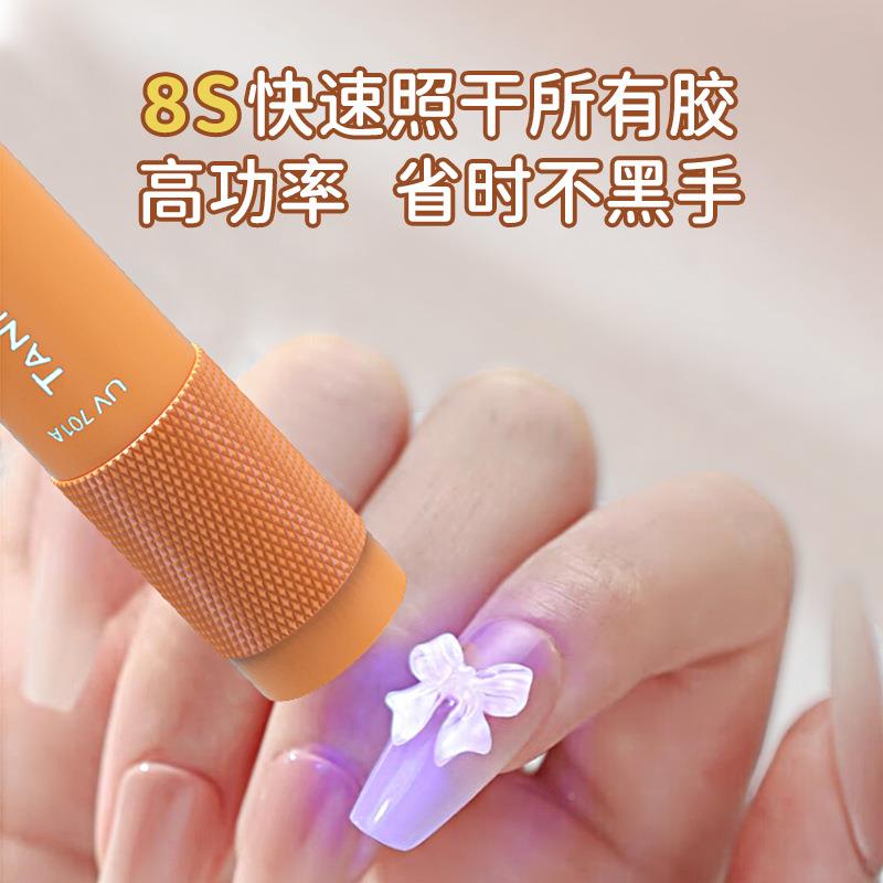 ANK007迷你美小手电筒3灯65甲NM验钞固化猫廯真菌检验紫T光手UV70
