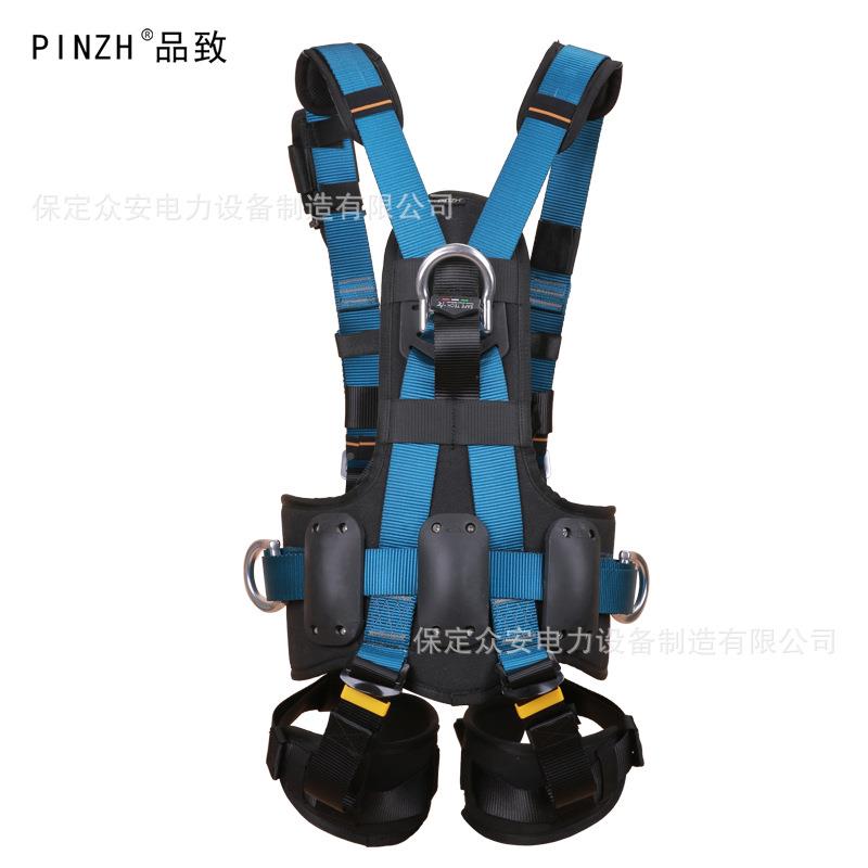 风机攀爬安全带高空业工风FBT电施防坠作器安全绳全铝配件