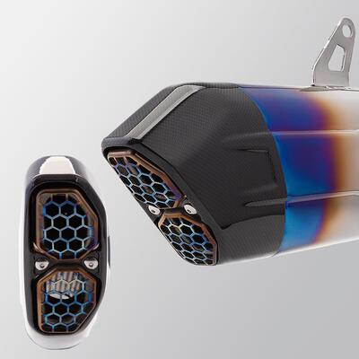 摩托机车排气管改装S7BL尾段51M通用450RRRZM900G310RRZX10R