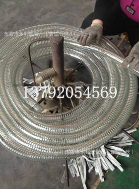 PC2-5687静电软PVC钢丝电静软管pv管c钢丝耐压V增强管