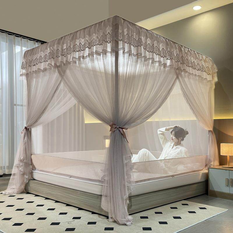 Z家Q蚊帐用室纹帐免安装防摔儿童F77JS5TS蒙古包卧全底婴0儿防止