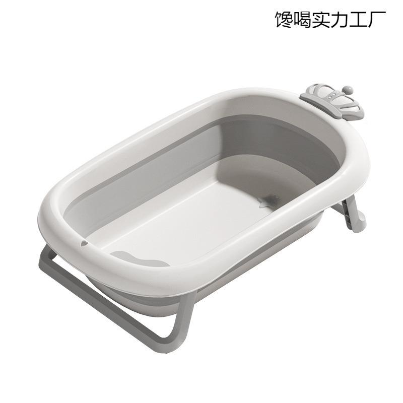 新款婴儿洗澡盆宝宝盆浴幼儿大坐躺折叠浴号桶家用Jsp4PswG新生儿