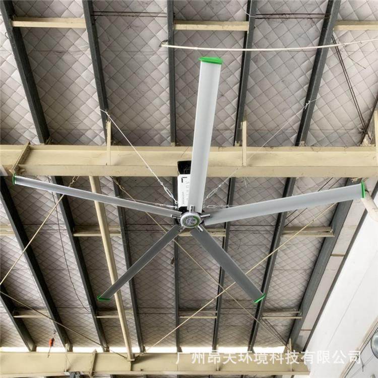 厂工大IYH型业风扇德国免维护电机覆盖积面1400㎡大型工业家吊扇