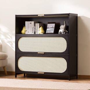 黑中古五斗柜CHN客厅色卧室收纳柜子储柜书风柜玄关柜物窄高立柜