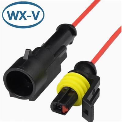 28207-29D线束插头防水接件氙气灯J7011-1.5-EEB11-21连接器28插2