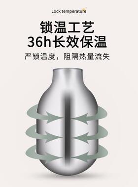 449xt龙y仕翔保温壶家用玻璃内胆暖水壶热水壶大便携学量生宿容舍