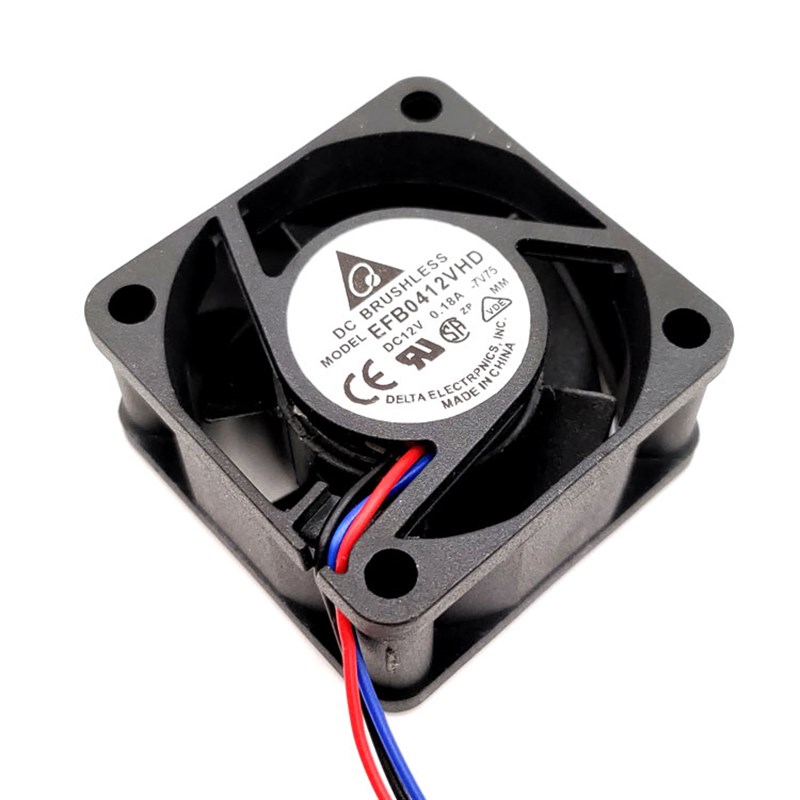 Delta Efb0412Vhd 4020 4cm 12V 0.18A双球开关南北桥耐用风扇