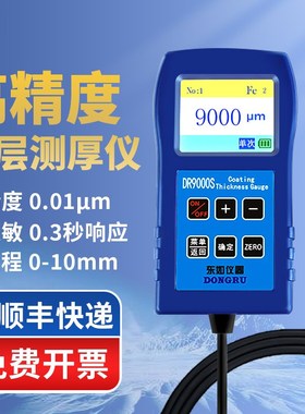 东如DR6000 DR9000S大量程涂层测厚仪防腐油漆防火涂料沥青膜厚仪
