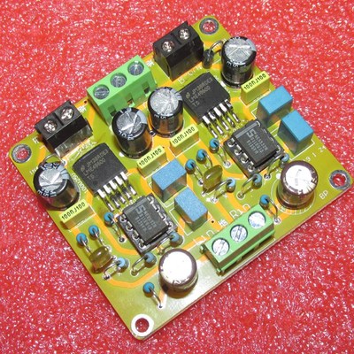 LME49720HA + LME49600 高性能大电流音频放大缓冲板耳放板LG160