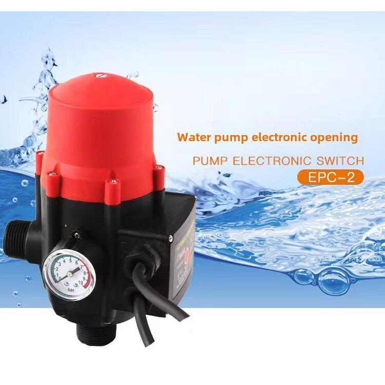 水泵自动控制器加压自吸泵数字压力水流开关双控缺水保护压力可调