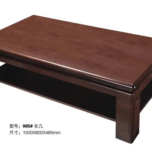 茶几现代实木长餐桌两q用小户型简约办公时尚茶桌客厅简易木质茶