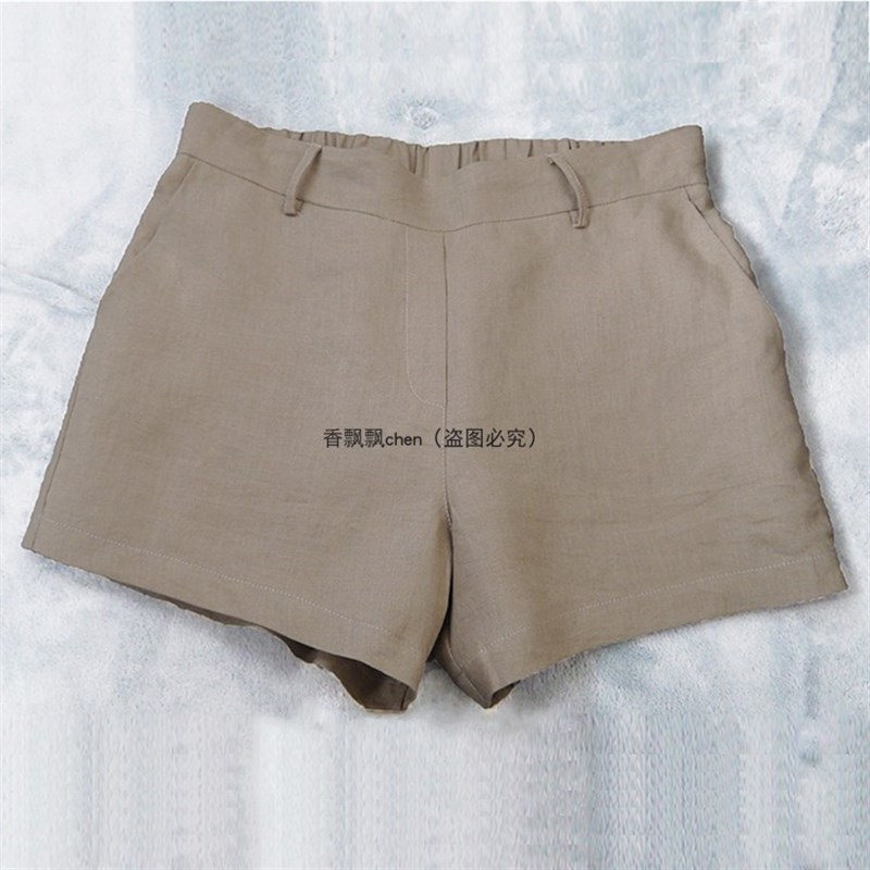 2021中高腰棉麻短裤女夏亚麻宽松显瘦韩版三分热裤薄款休闲阔腿裤