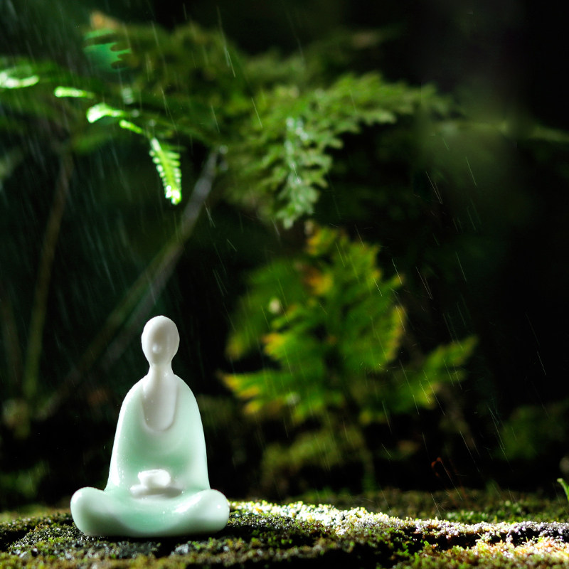 小和尚陶瓷人物禅意摆件佛系无相佛盆景摆件鱼缸造景迷你中式装饰,标准件/零部件/工业耗材,输送带/传送带,淘宝优惠券,粉丝福利购,淘宝优惠卷