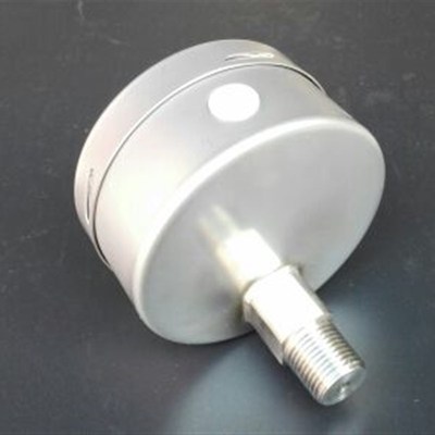定制 轴向不锈钢耐震压力表 0-1mpa 140psi 100mm yn-100bf-z m20