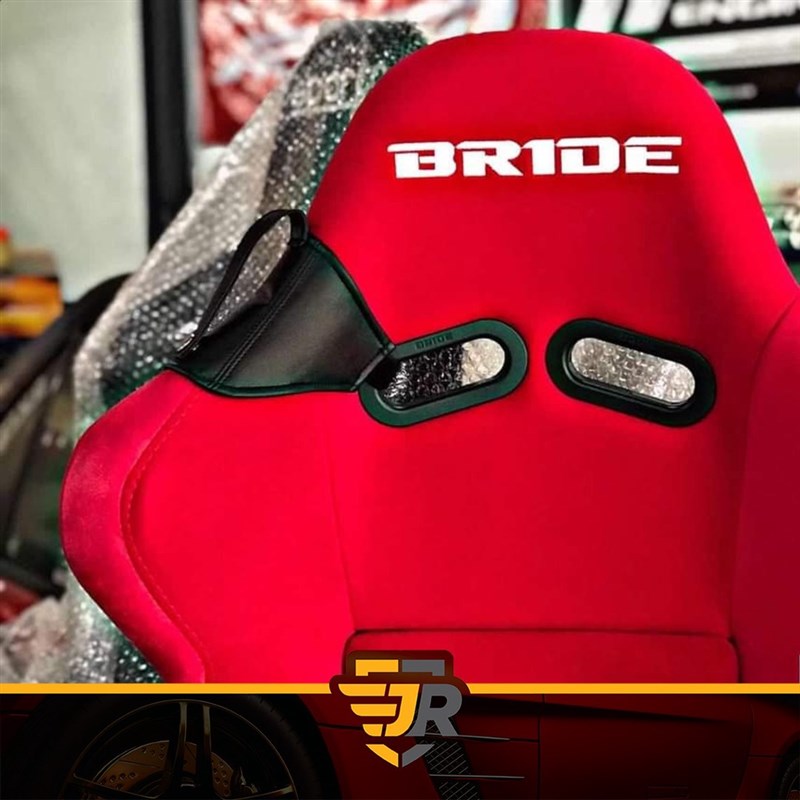 RECARO/BRIDE汽车改装赛车座椅安全带限位扣真皮保护套定位调节器