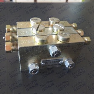 浙江分油器扬力冲床配件 JPQ1片式一进六出冲床递进式分配器