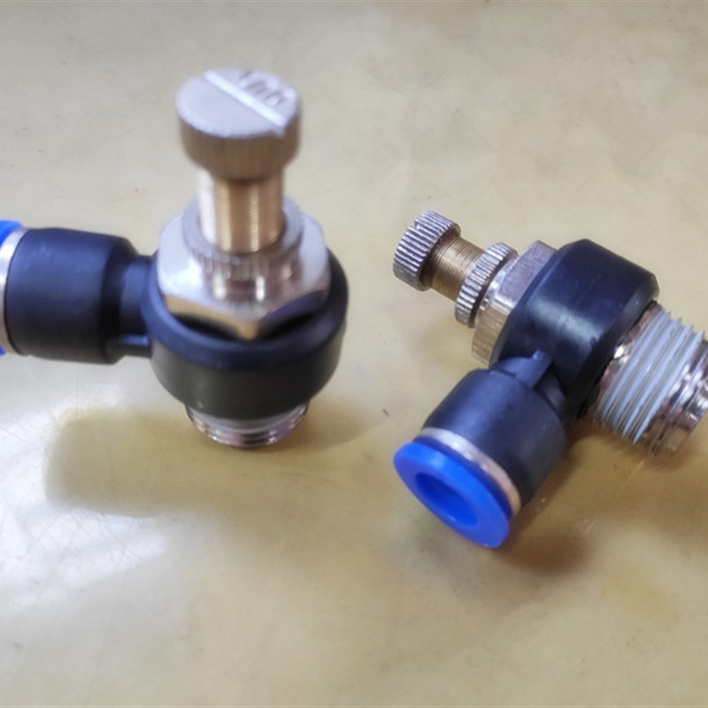 JNC杰恩西SC12-01 -02 03 04气动接头L型节流阀SL调速阀JSC调节阀