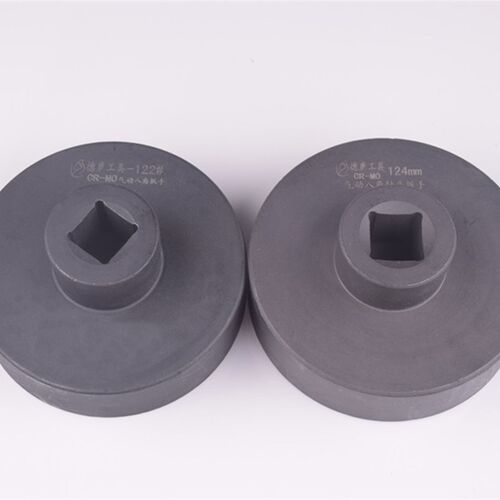 德鹿工具富华桥轴头电动风炮套筒八角8角122mm124mm专用加厚扳手