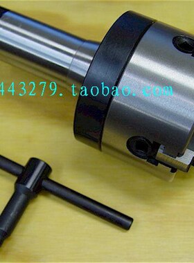连接盘根5C接电机电钻100 125手紧三爪卡盘法兰50 63 80硬度高精