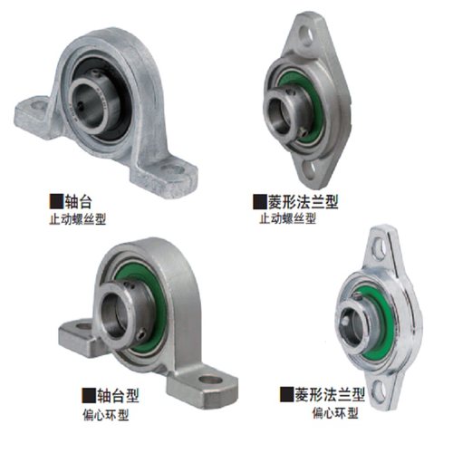 滚珠轴承组件菱形法兰型HBT HBR HBRS HBRSX10 12 15 17 20 25 30