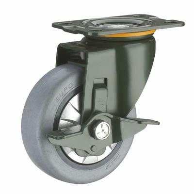 防轮静电子导电向轮无品牌/荣动力3寸寸5寸万向轮带刹车定向脚4轮