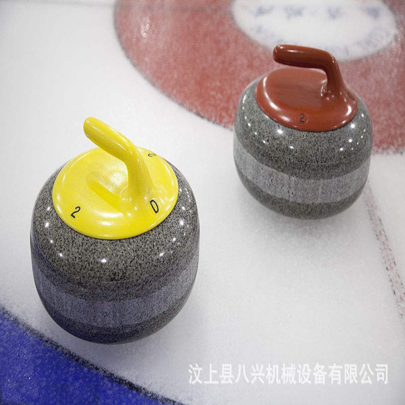 冰壶球冰上溜石冰上掷石 冰壶球冰上溜石 冰上游乐设备比赛冰壶球
