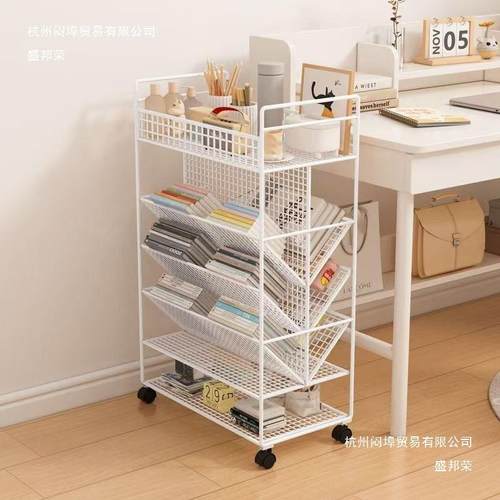 桌本下可移动架书架地书落收纳简易书柜书桌旁学生儿童绘本C362置