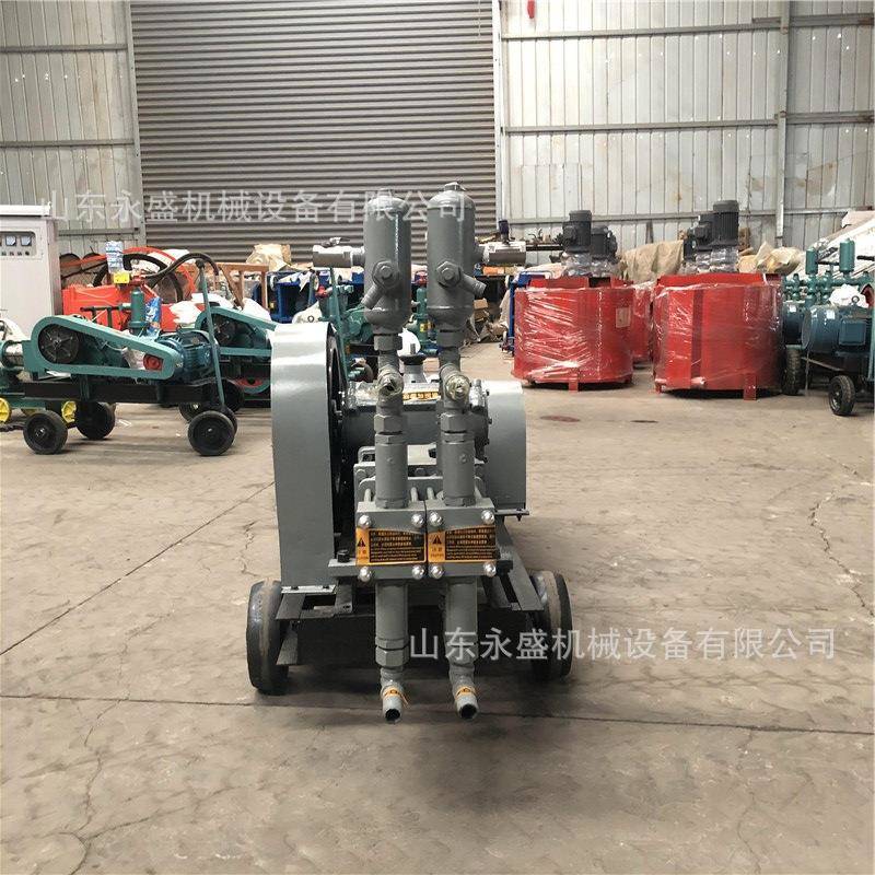 SYB注浆机隧道地加固变量注浆泵基电动高压双无品牌/缸双液四挡注