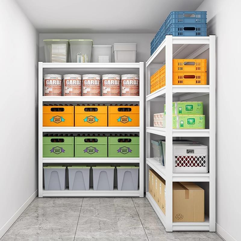 用货架置物架储物库间收纳多层落地阳架台超ZCB市仓商家用角钢铁