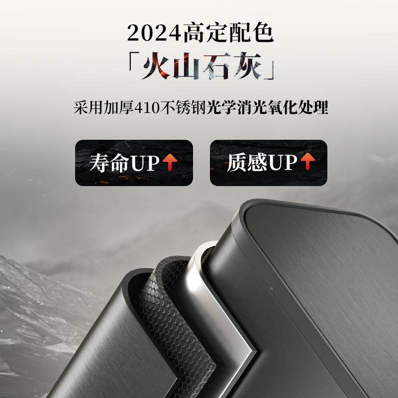 VEELA厨房垃圾桶号大大LPD容量025新款家用客2厅R轻奢不锈钢脚踩